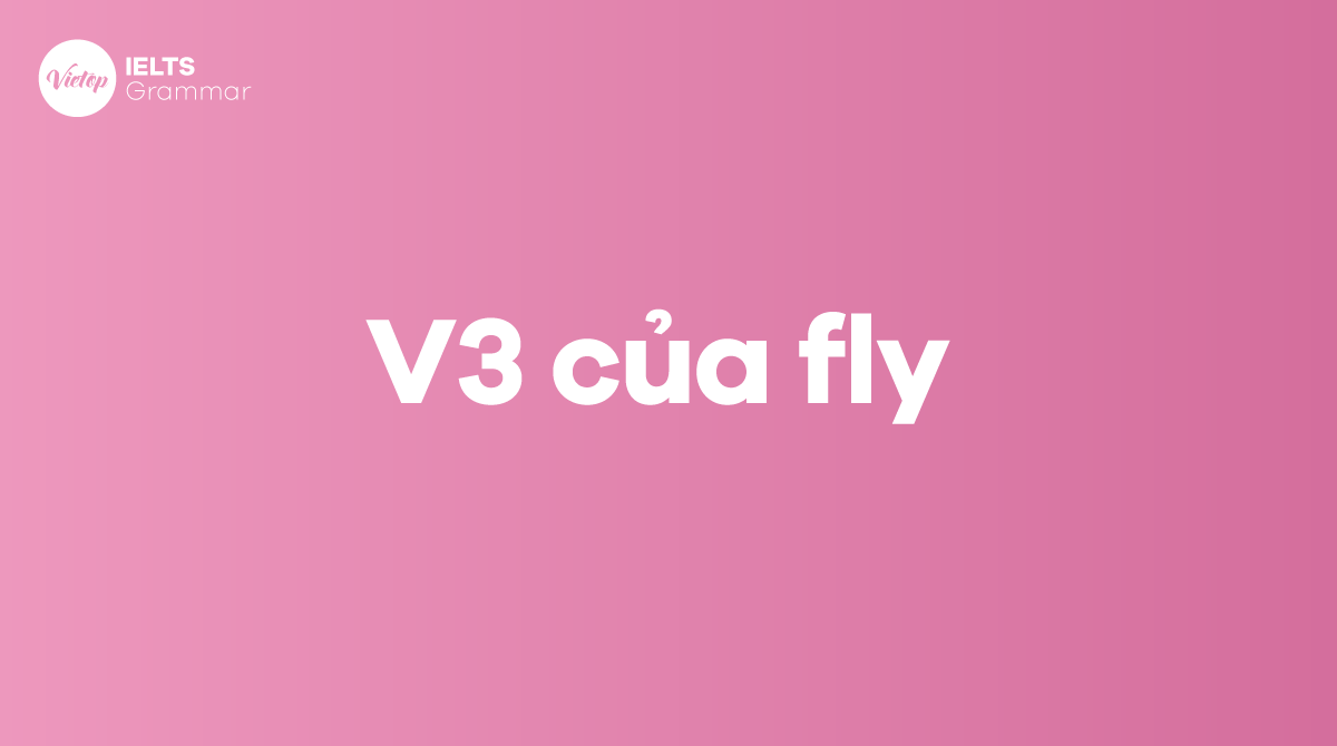 V3 của fly là gì? Quá khứ của fly