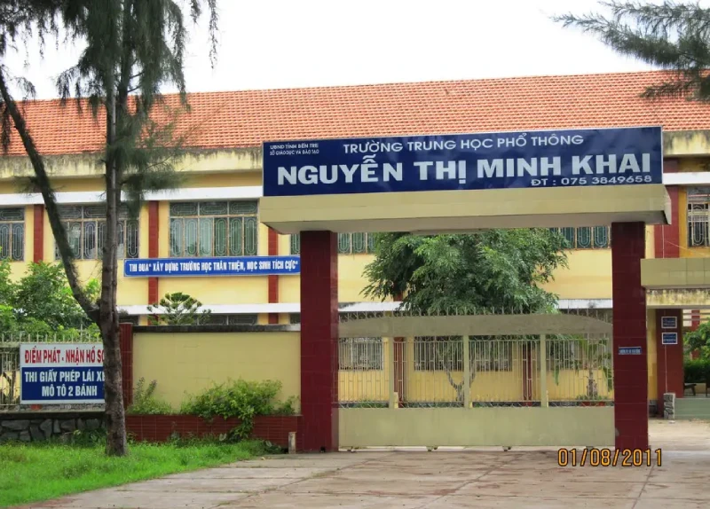 Trường THPT Nguyễn Thị Minh Khai