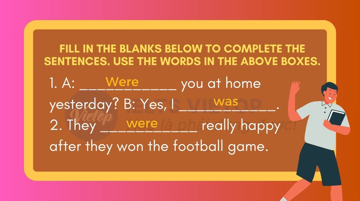 Fill in the blanks below to complete the sentences. Use the words in the above