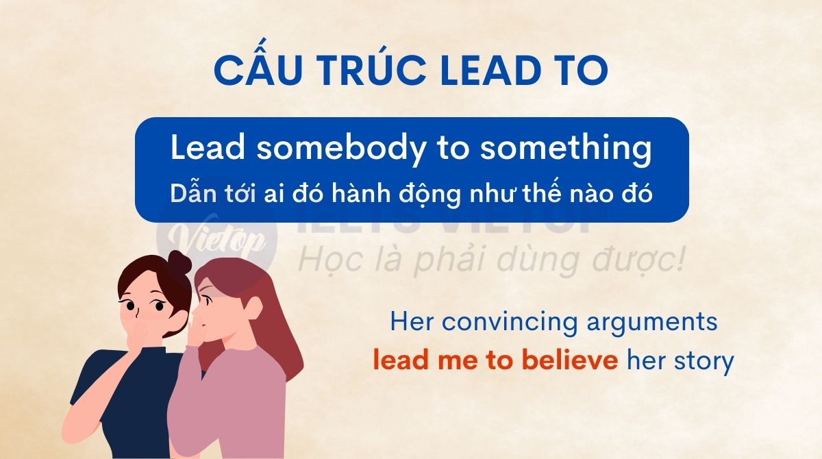 cau truc lead somebody to something