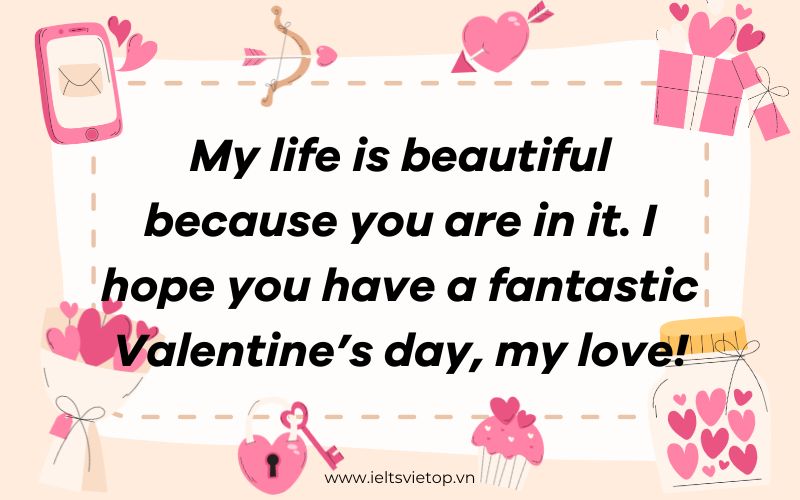 Những câu nói hay về ngày Valentine bằng tiếng Anh ngọt ngào