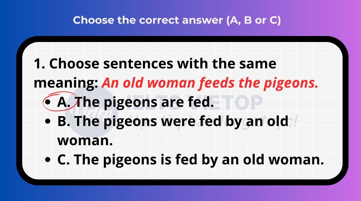 Choose the correct answer