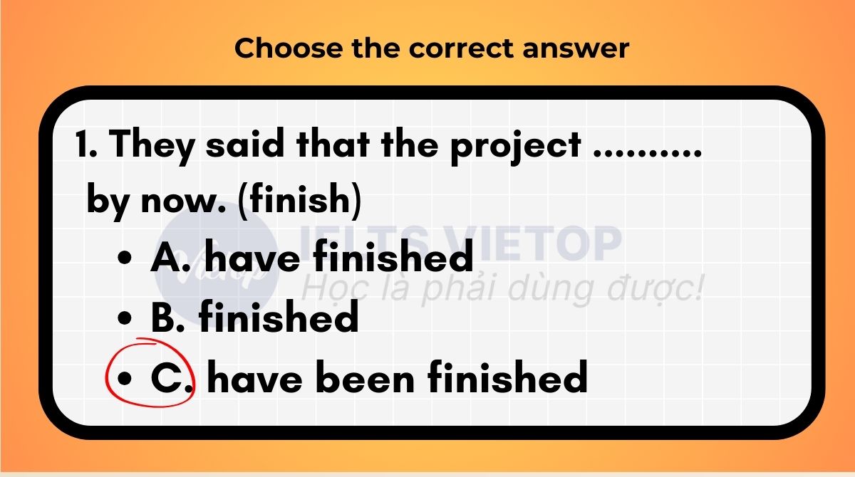 Choose the correct answer