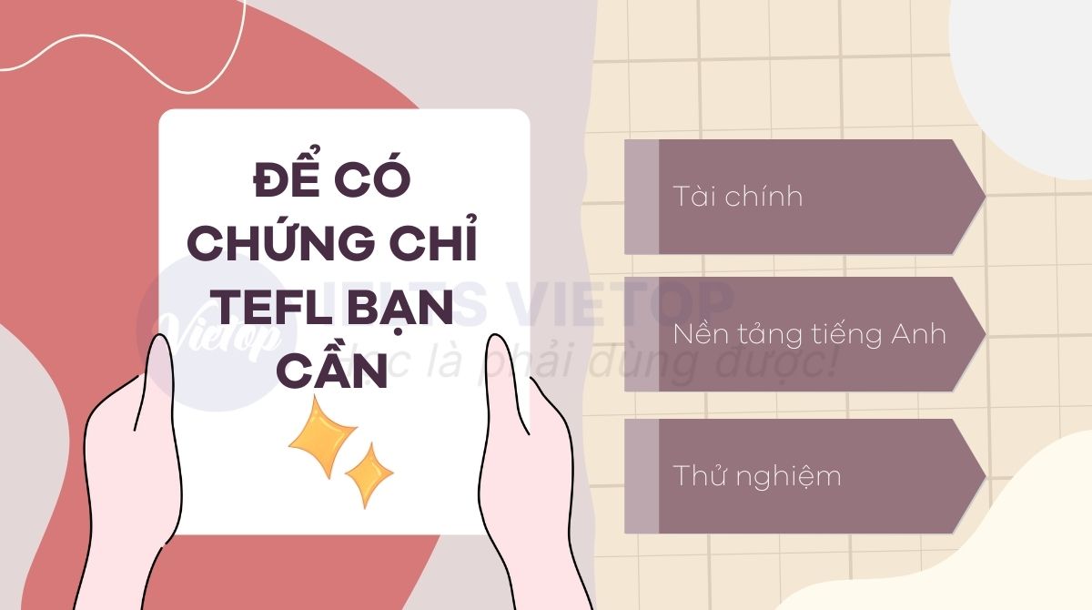 Những thứ cần chuẩn bị để học chứng chỉ TEFL