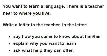 Minh họa dạng bài IELTS Writing Task 1 (IELTS General) – Request Letter