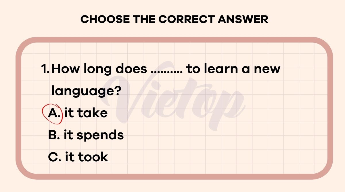 Choose the correct answer